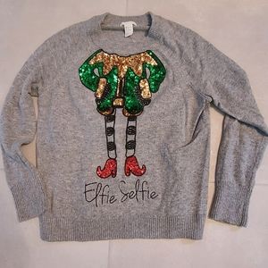 Sequined Christmas Sweater